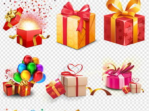 卡通手繪精美禮品禮盒素材模板 為節(jié)日贈(zèng)禮增添無限創(chuàng)意